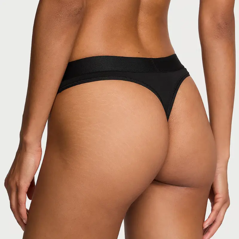 Трусики стрінги Shine Patch Thong Black