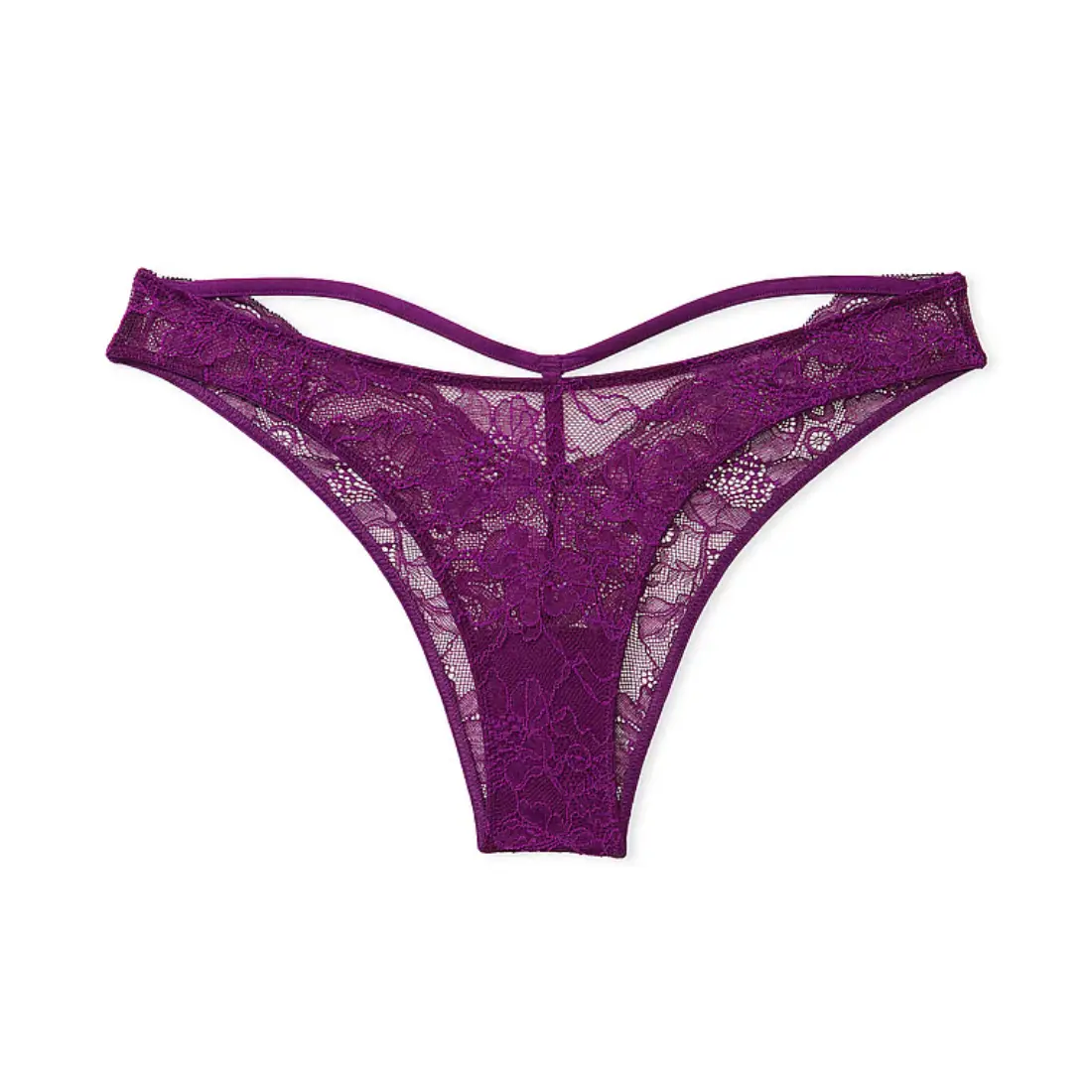 Бразиліани Victoria's Secret Shine Strap Cut-Out Grape Soda