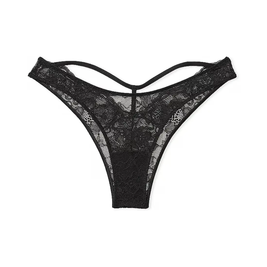 Бразиліани Victoria's Secret Shine Strap Cut-Out Grape Black