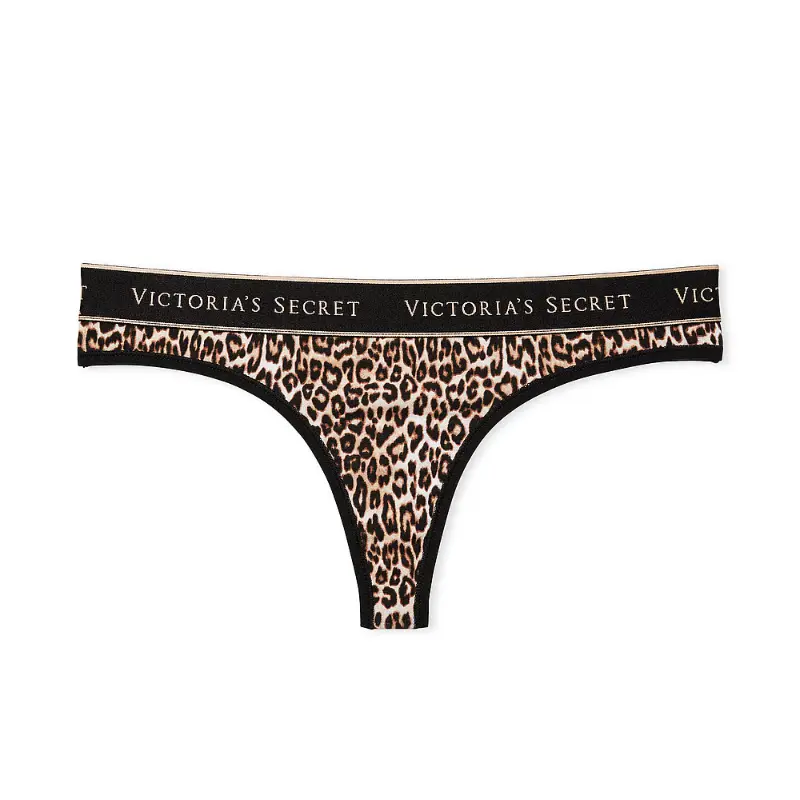 Трусики стрінги Cotton Thong Marzipan Leopard