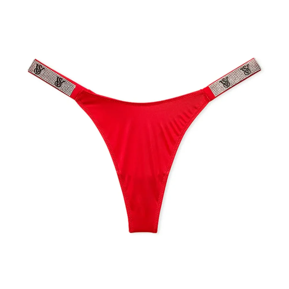 Трусики стрінги Victoria’s Secret Shine Strap Lipstick