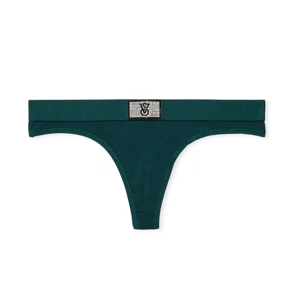 Трусики жіночі Victoria's Secret Shine Patch Black Ivy