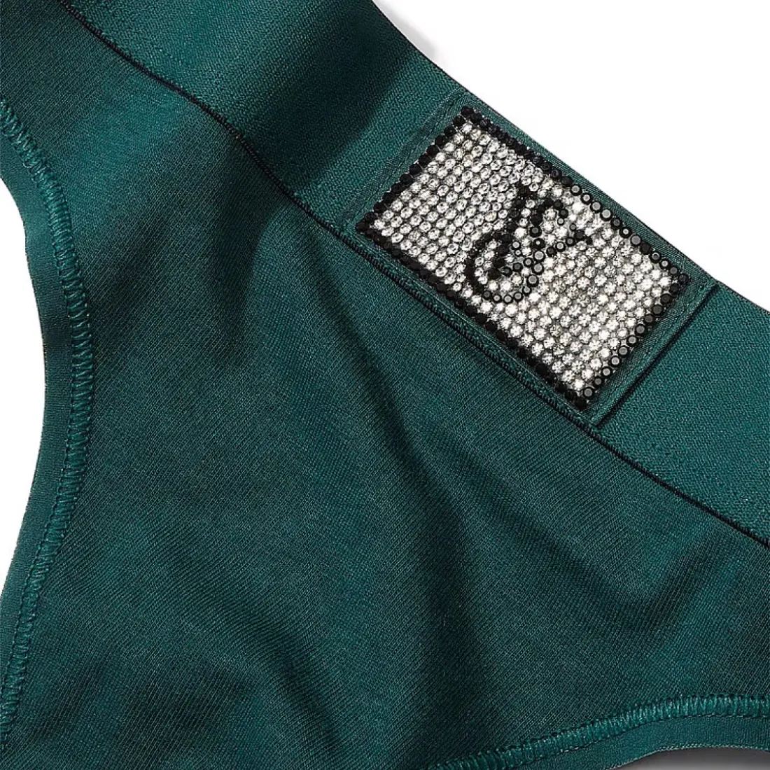 Трусики жіночі Victoria's Secret Shine Patch Black Ivy