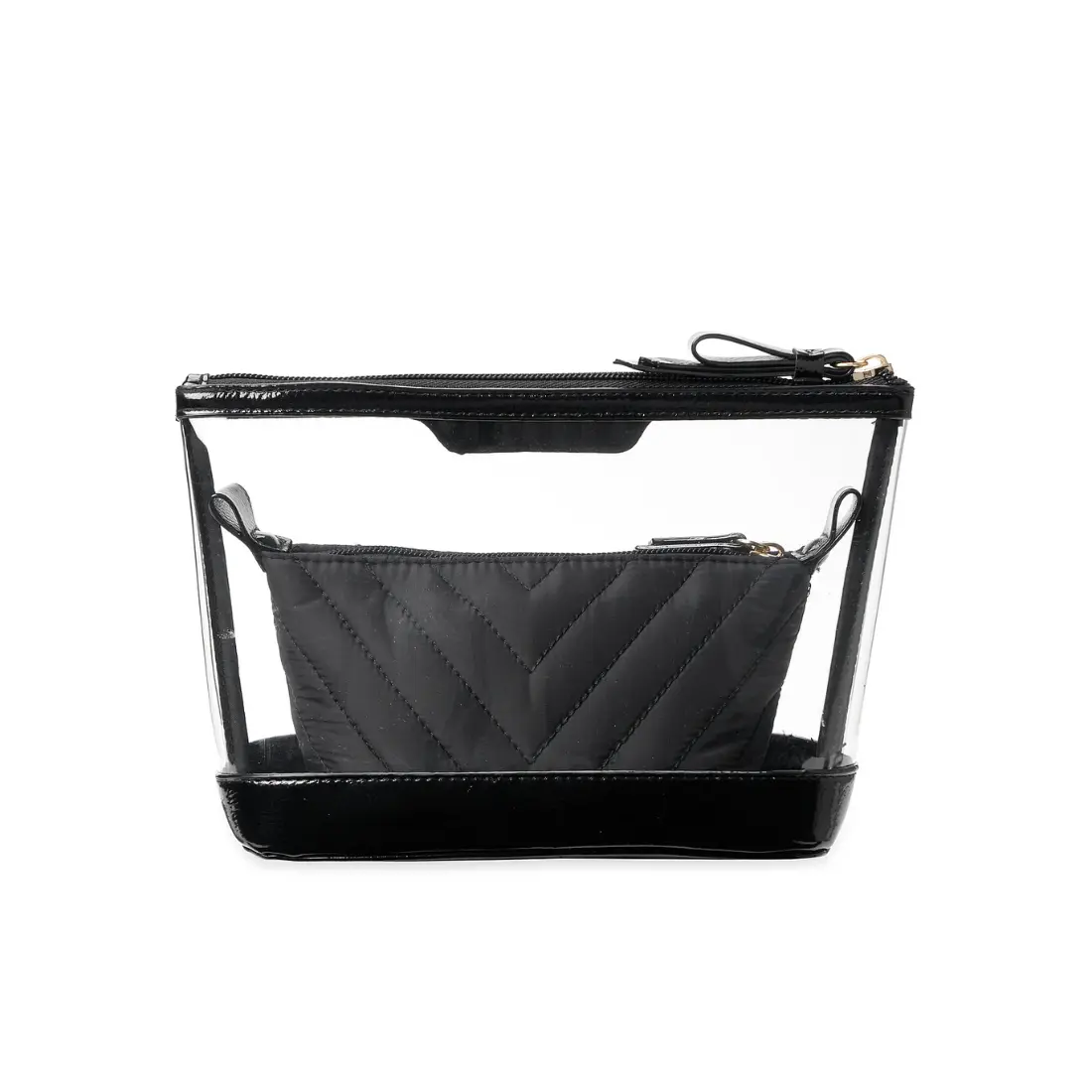Косметичка 2 в 1 Makeup Bag Black Lily