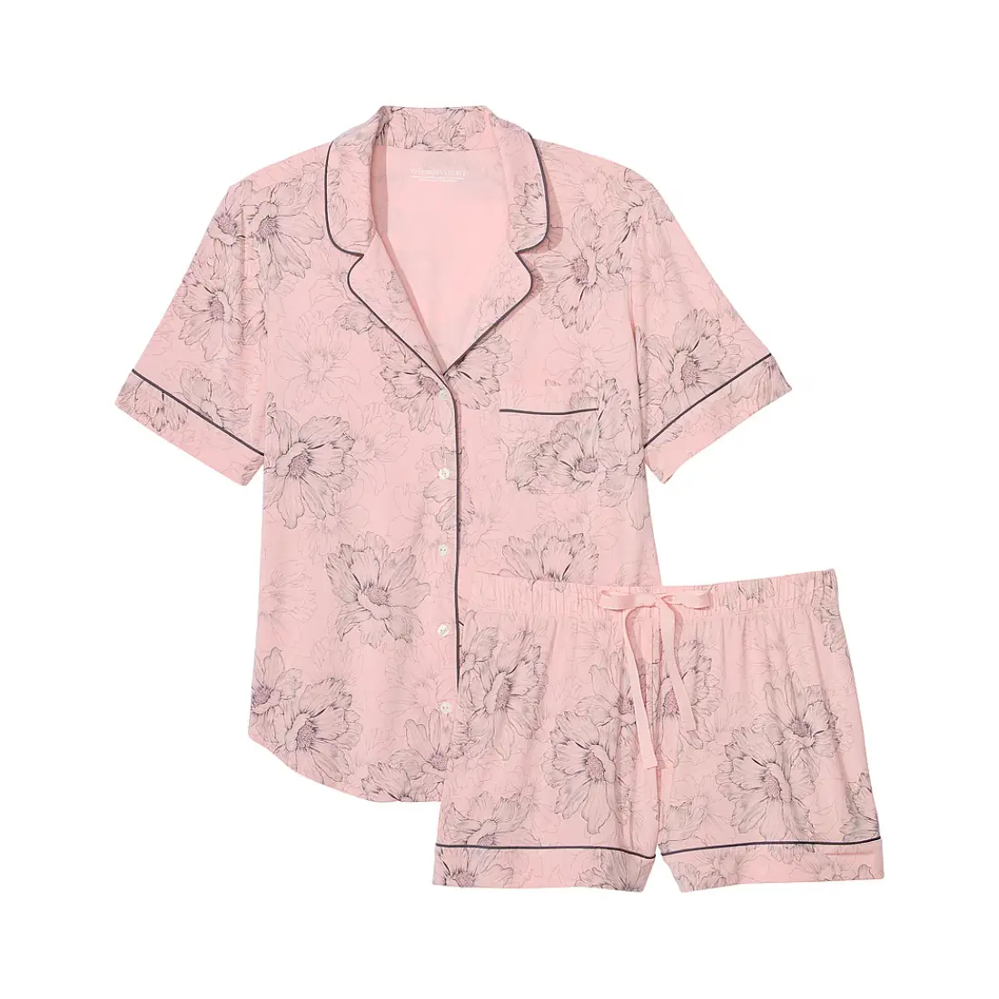 Модалова піжама Victoria's Secret Pink Floral з шортами