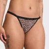 Трусики бікіні Stretch Cotton String Marzipan Leopard