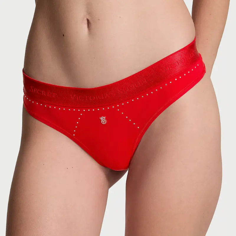 Трусики стрінги Micro Shine Thong Lipstick