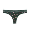 Трусики стрінги Cotton Thong Green Foxes