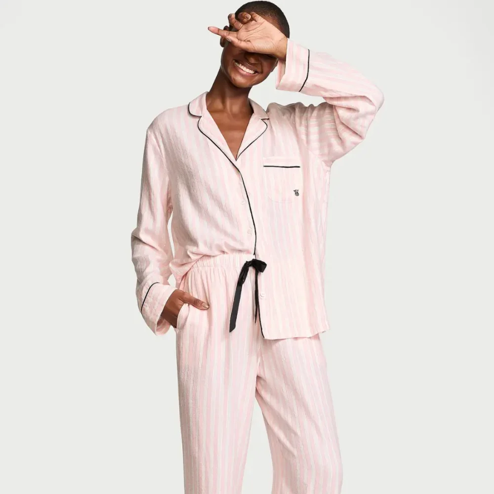 Фланелева піжама Victoria's Secret Pretty Blossom зі штанами
