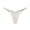 Стрінги VIctoria's Secret Starstruck Shine Thong Delfin Grey з високою посадкою