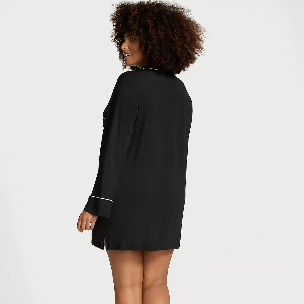 Модалова сорочка Вікторія Сікрет Black для сну