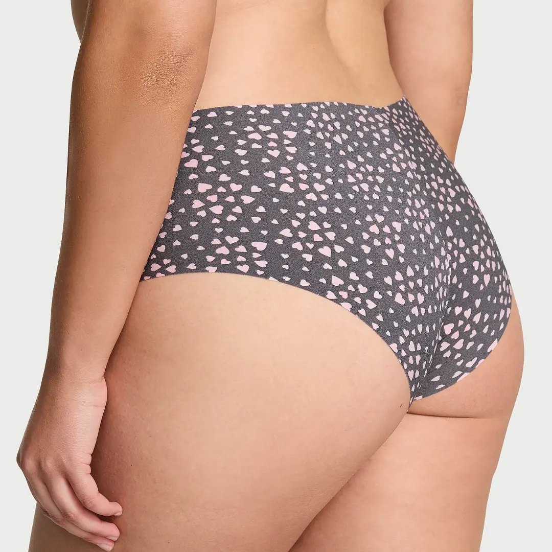 Безшовні чікі No-Show Tornado Grey Hearts