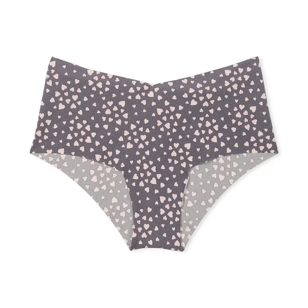 Безшовні чікі No-Show Tornado Grey Hearts