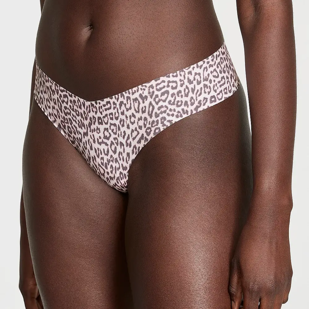 Безшовні стрінги No-Show Purest Pink Leopard