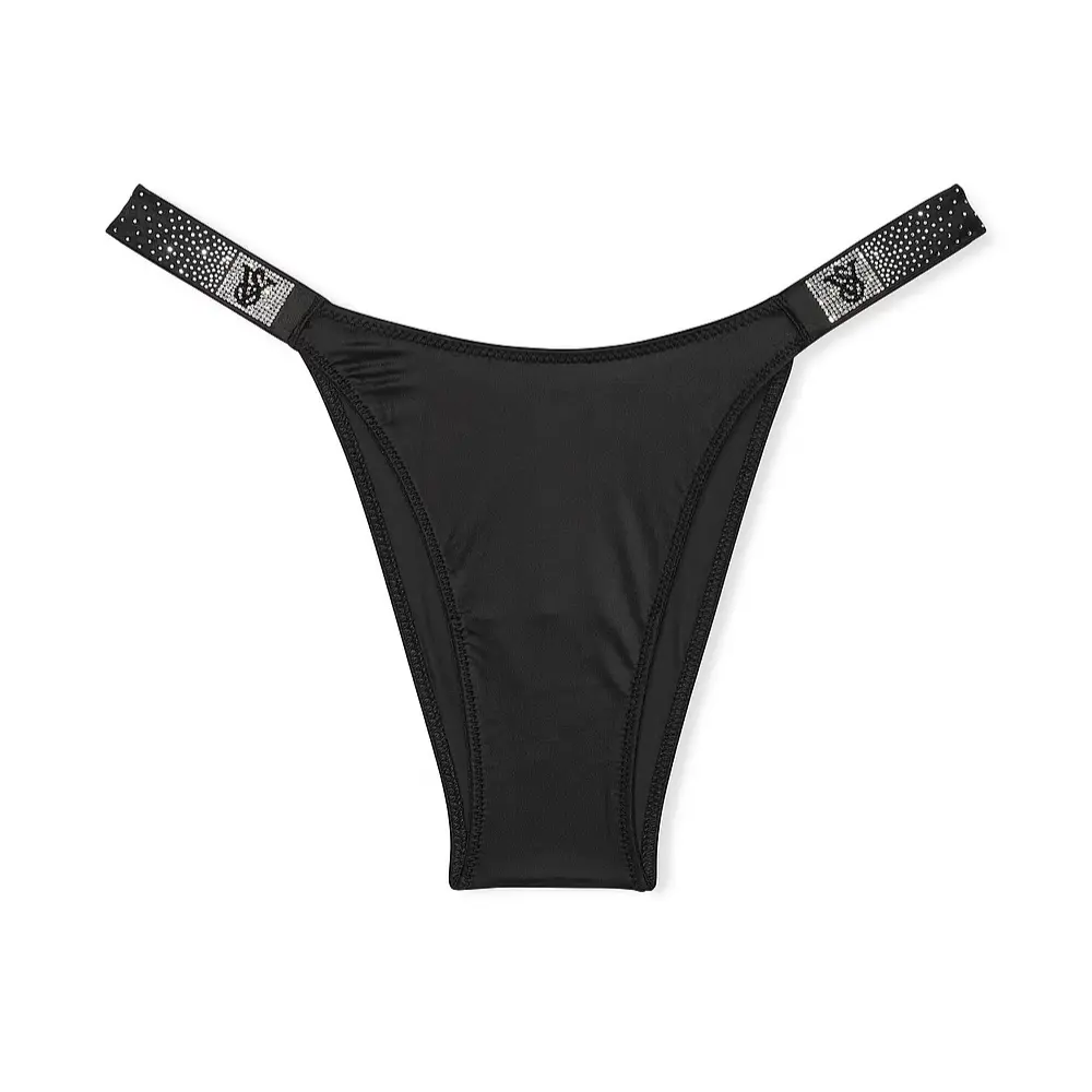 Бразиліани Scattered Shine Strap Black