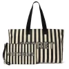 Сумка-шопер з косметичкою Graphic Stripe