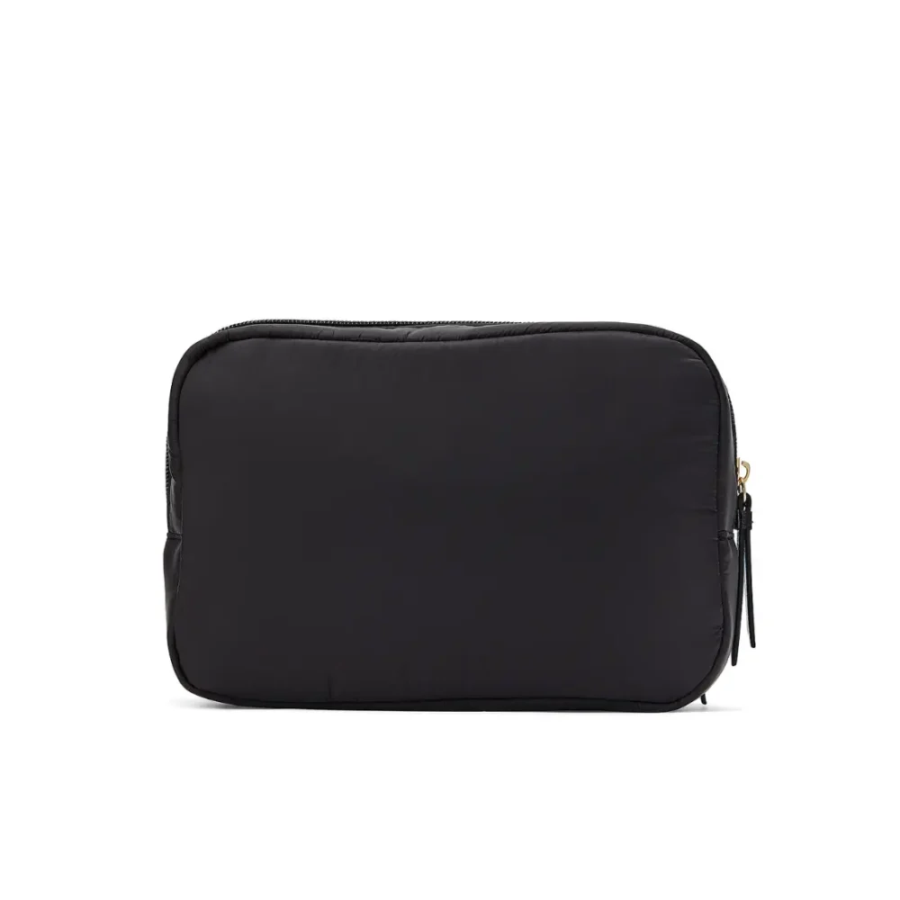 Дорожня косметичка Black V-Quilt