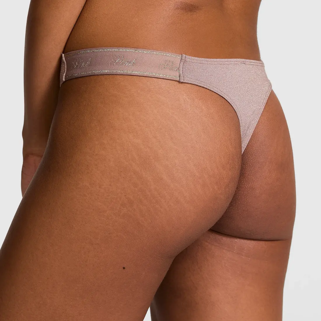 Стрінги Cotton Shimmer Iced Coffee