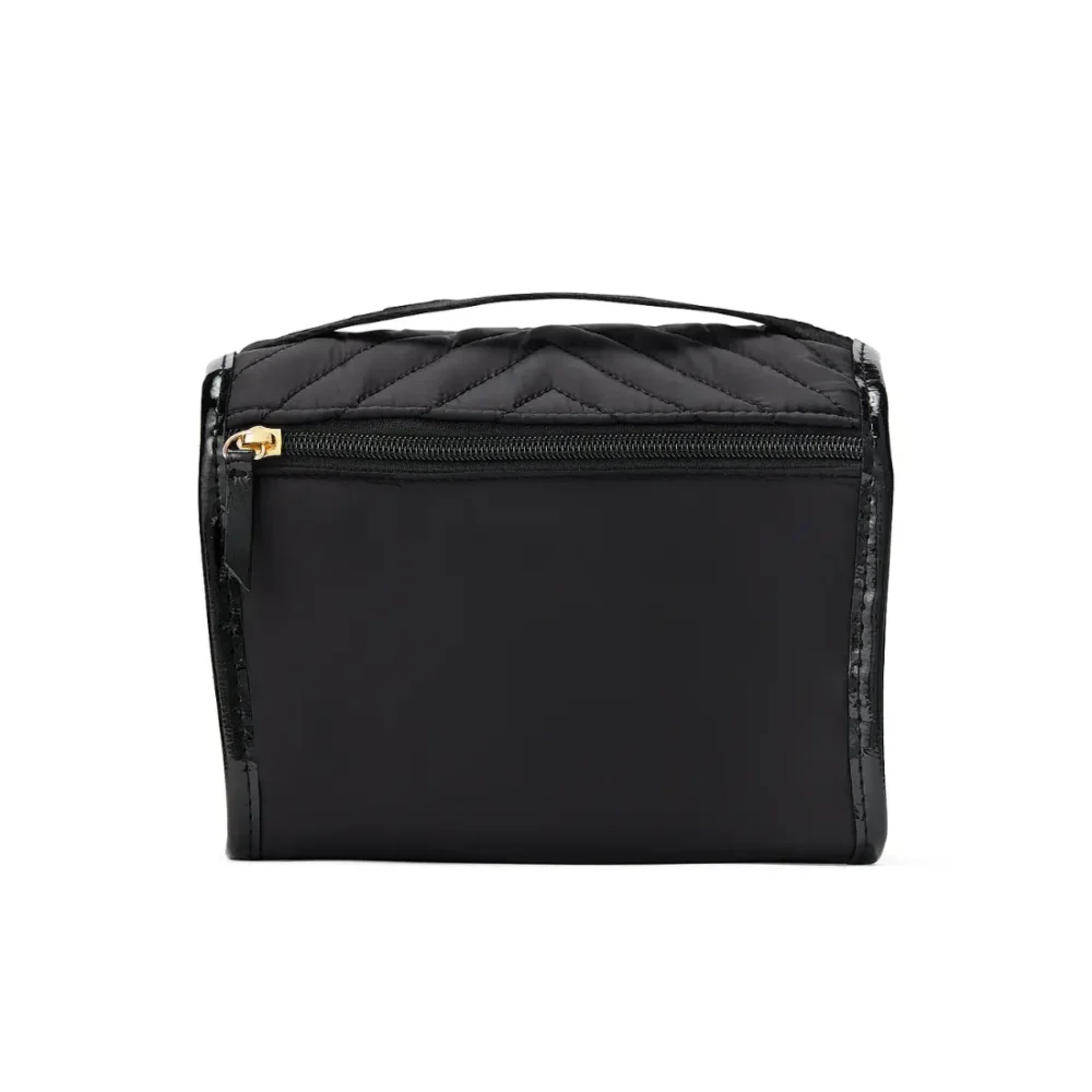 Складна косметичка Black V-Quilt
