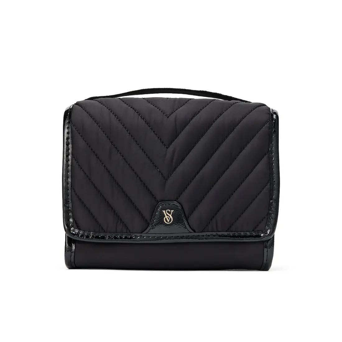 Складна косметичка Black V-Quilt