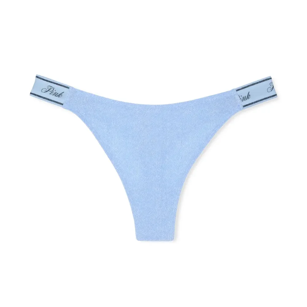Стрінги Logo Cotton Light Blue Denim