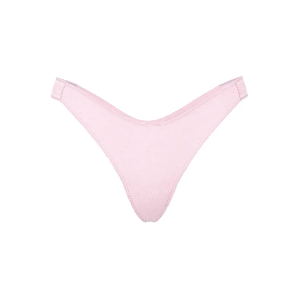 Стрінги Victoria's Secret PINK Logo Cotton Pink Tulip