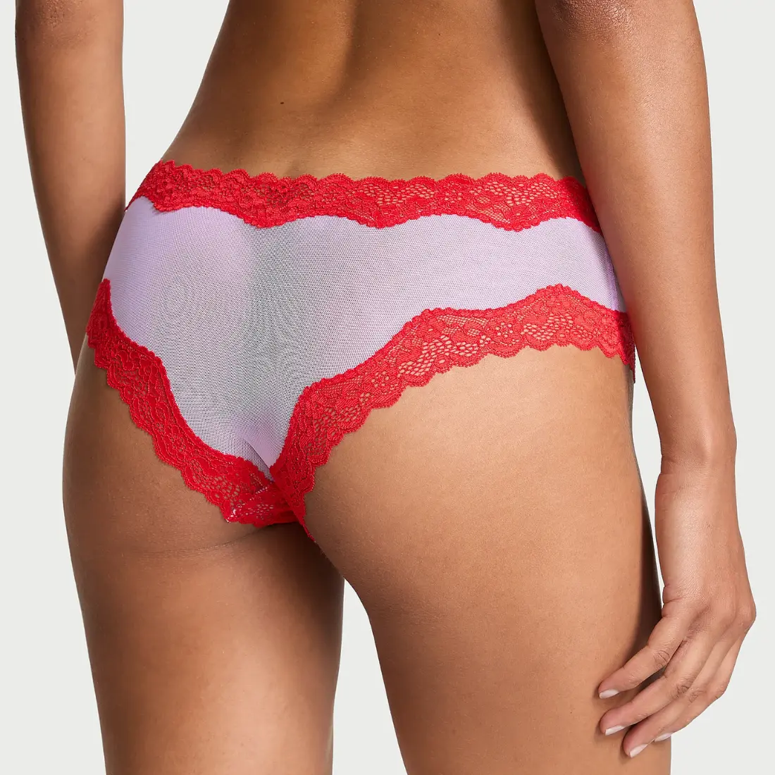 Сітчасті чіки з мереживом Silky Lilac