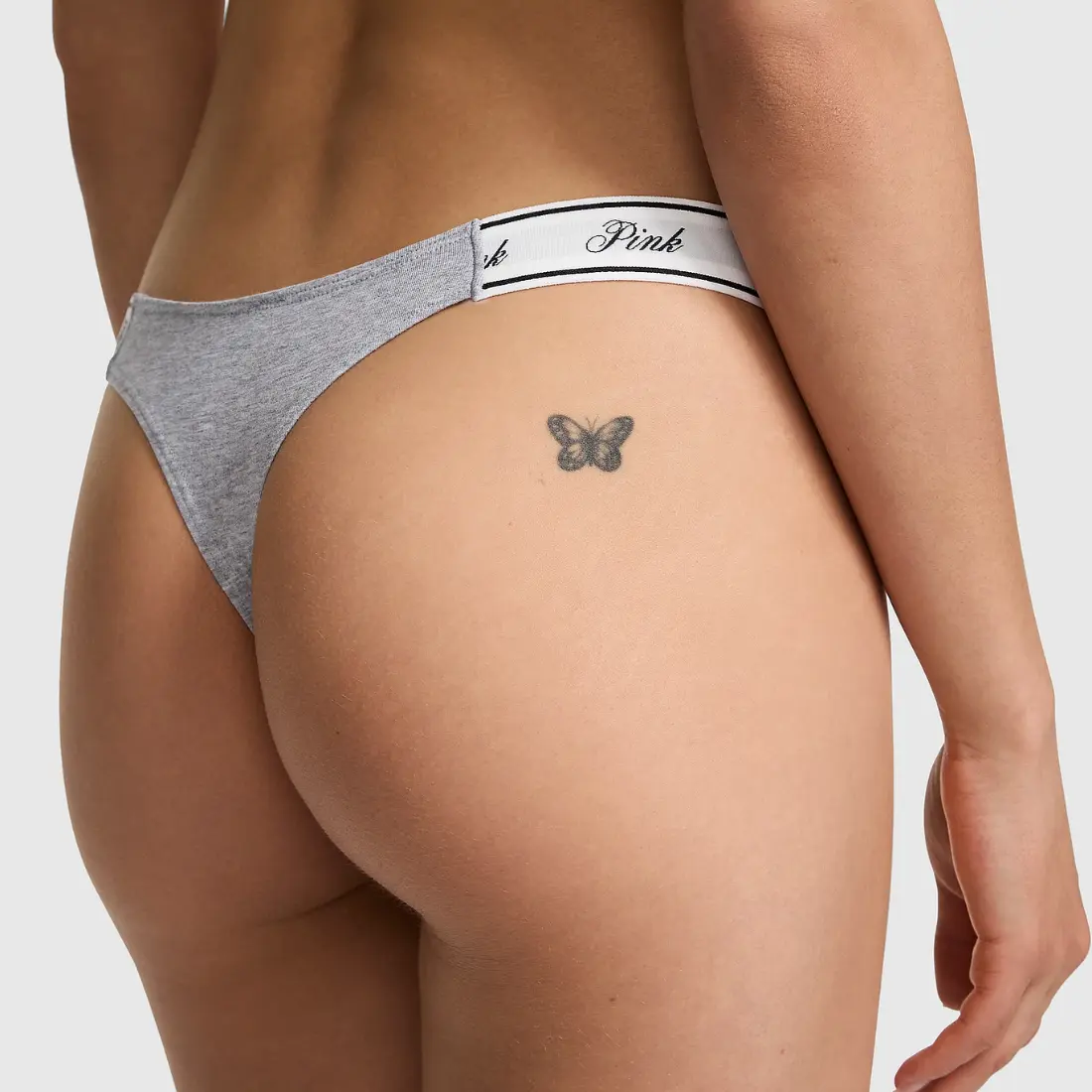 Стрінги Logo Cotton Heather Grey