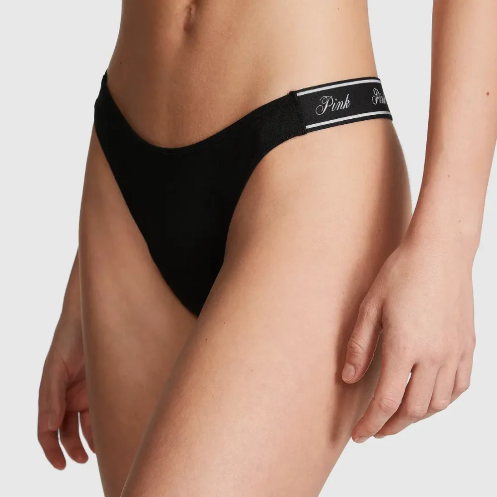 Стрінги Logo Cotton Pure Black