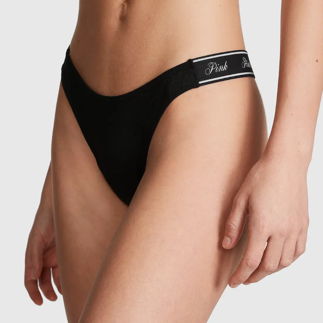 Стрінги Logo Cotton Pure Black