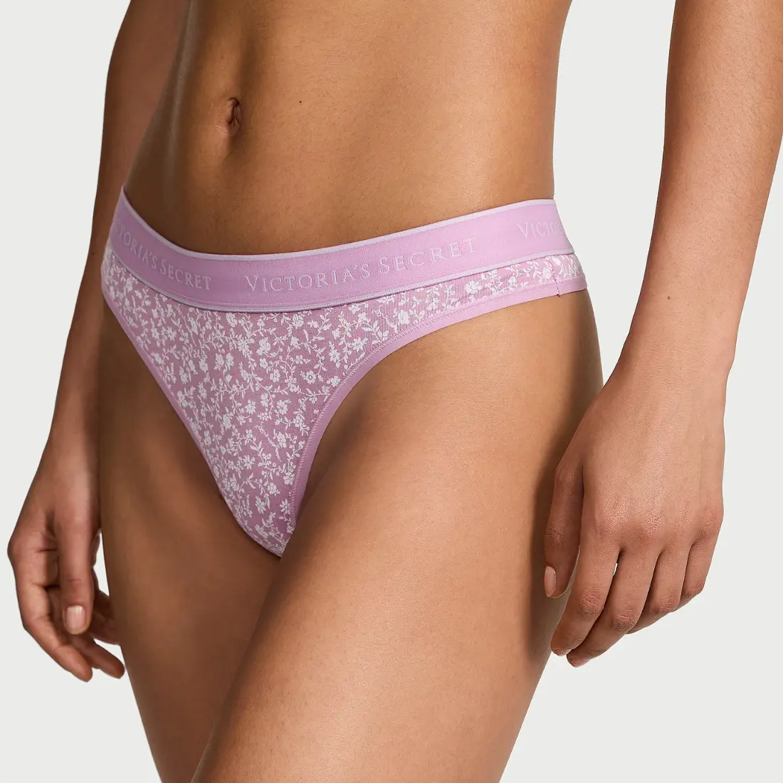 Бавовняні стрінги Light Lilac
