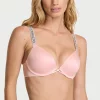 Бюстгальтер пуш-ап Logo Shine Strap Angel Pink