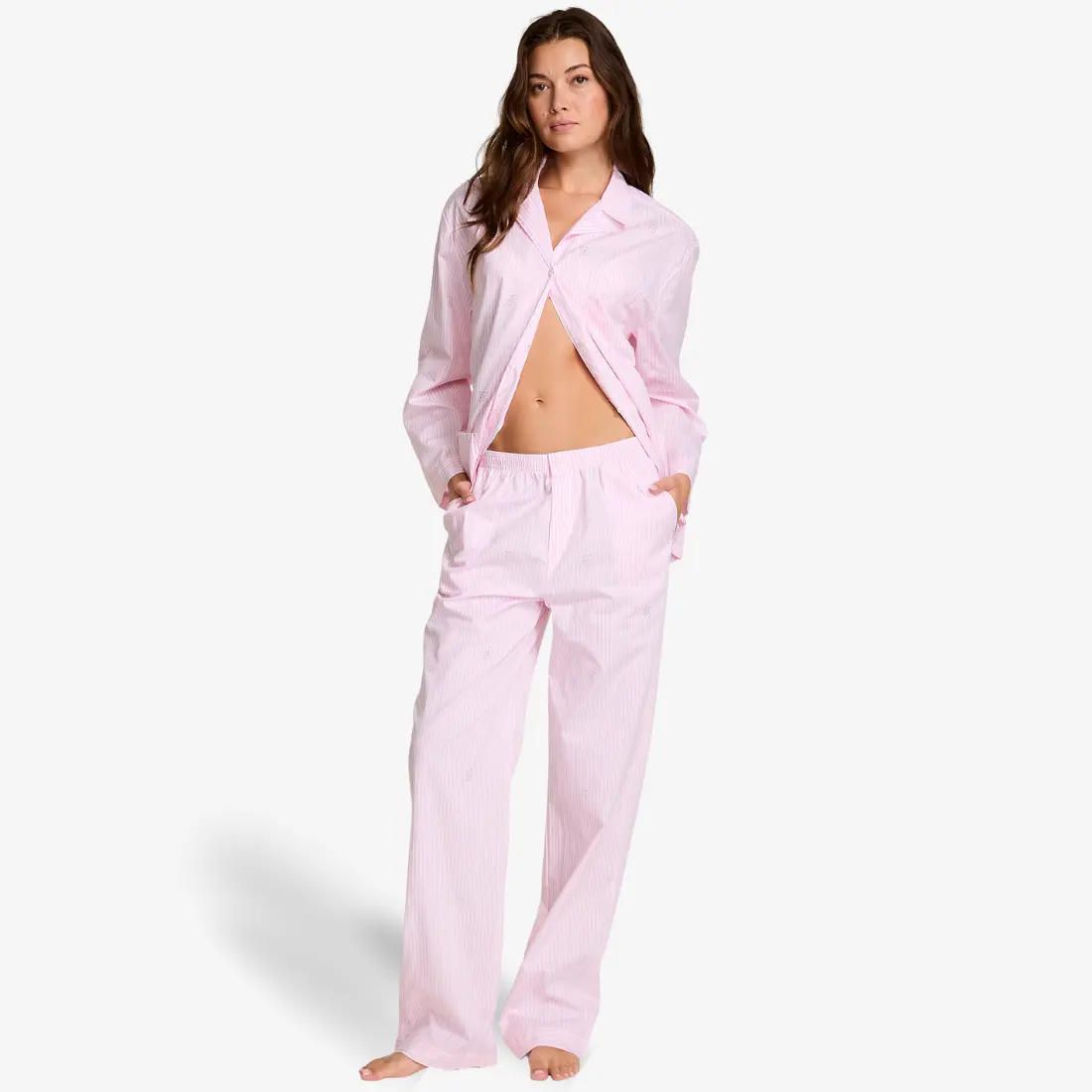 Бавовняна піжама Victoria's Secret Pretty Blossom штани