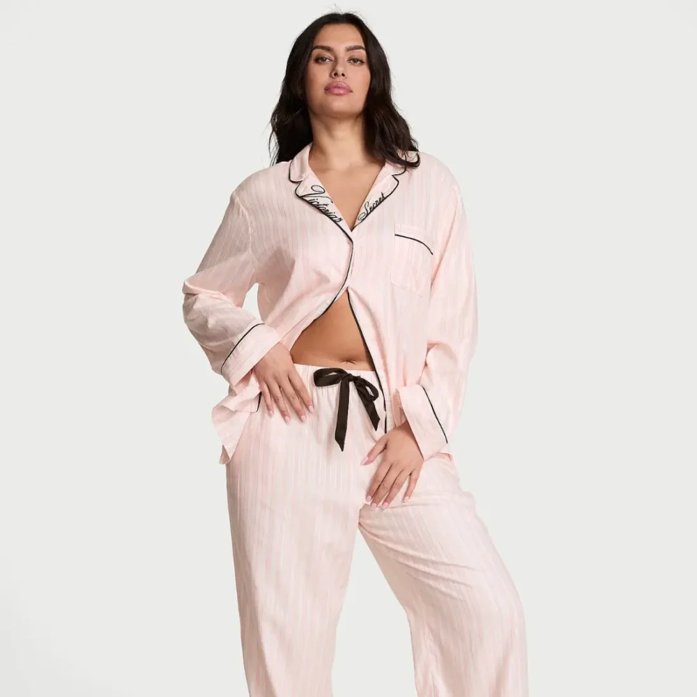 Фланелева піжама Victoria's Secret Pretty Blossom Print штани