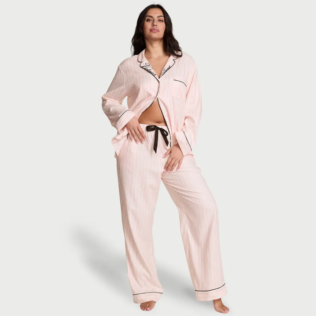 Фланелева піжама Victoria's Secret Pretty Blossom Print штани