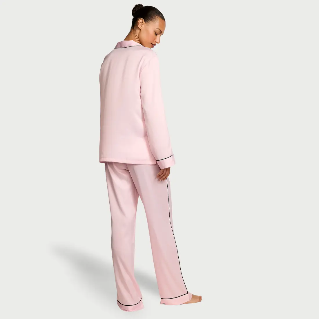 Сатинова піжама Victoria's Secret Angel Pink