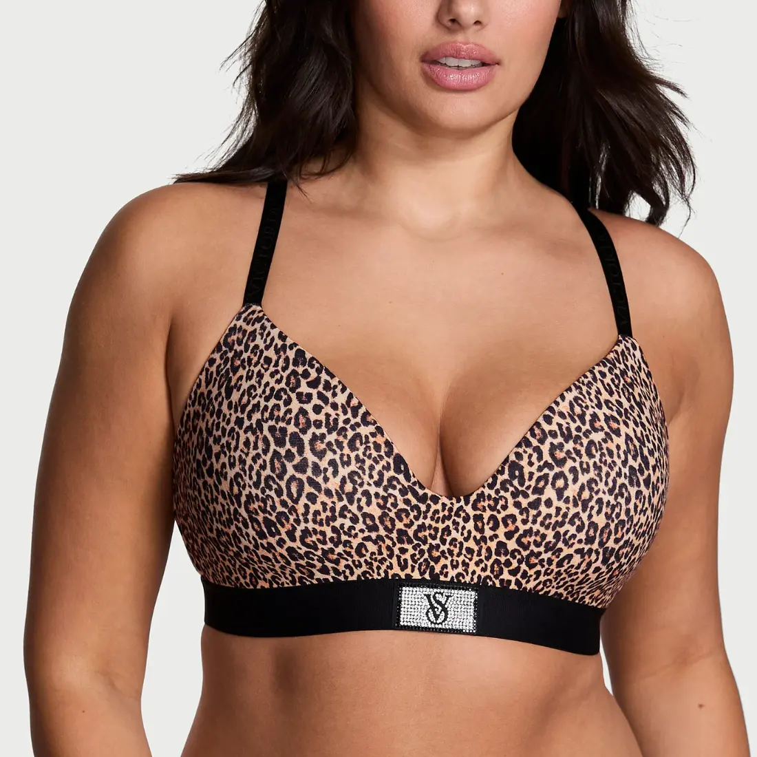 Бюстгальтер Victoria's Secret з патчем Леопард без кісточок