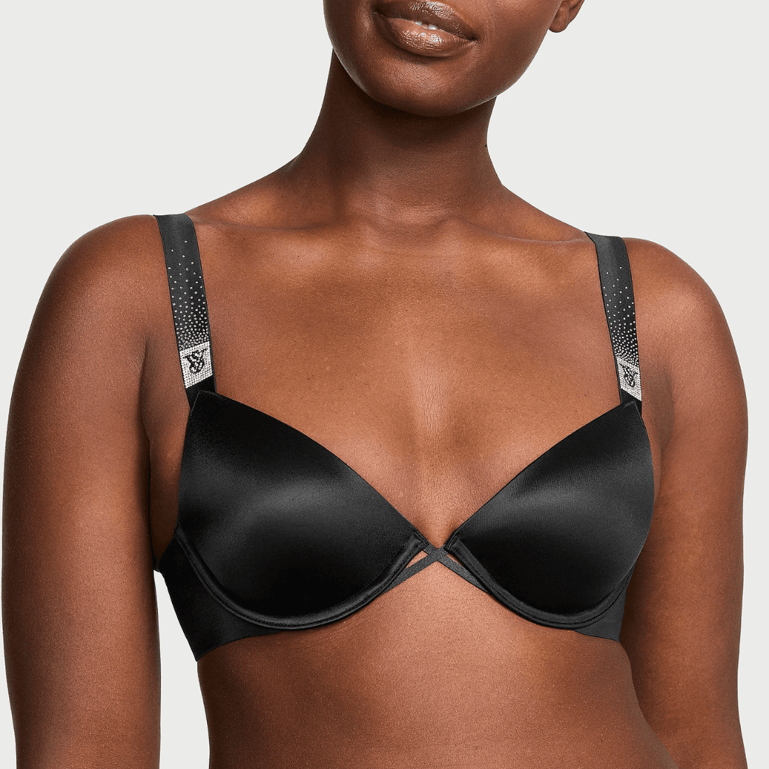 Бюстгальтер на легкій підкладці Scattered Shine Black