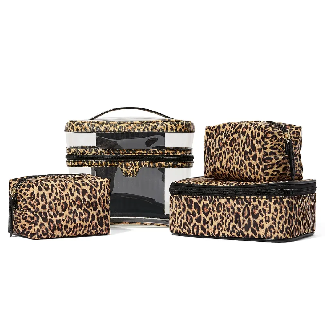 Набір косметичок Victoria's Secret 4 шт. Leopard