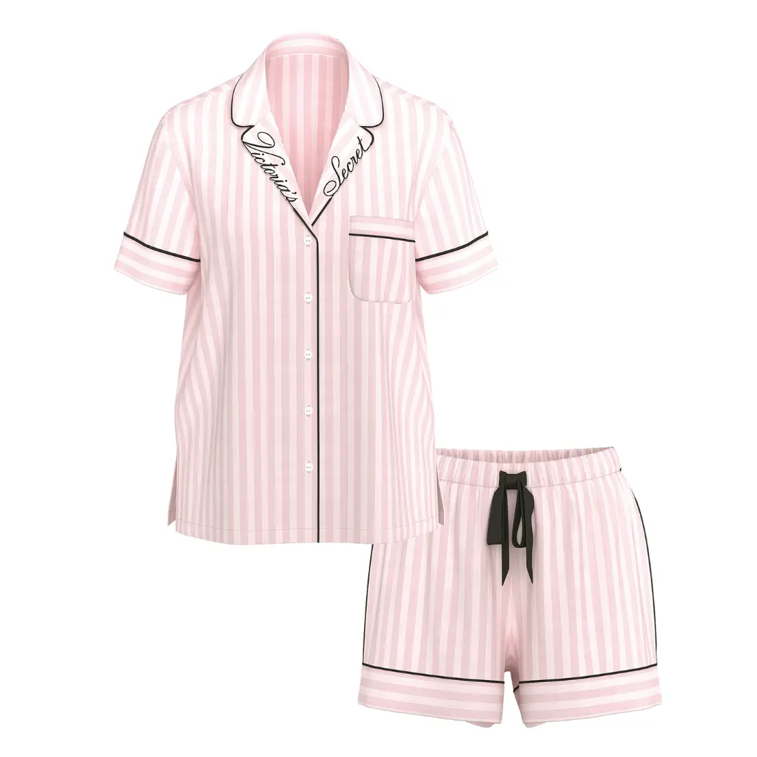 Фланелева піжама Victoria's Secret Pretty Blossom VS шорти