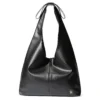 Сумка-шопер Victoria's Secret Slouchy Tote Black з бантом на ремені