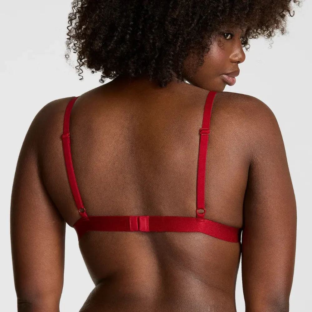 Бралет Victoria's Secret PINK Wink Push-Up Red Lacquer