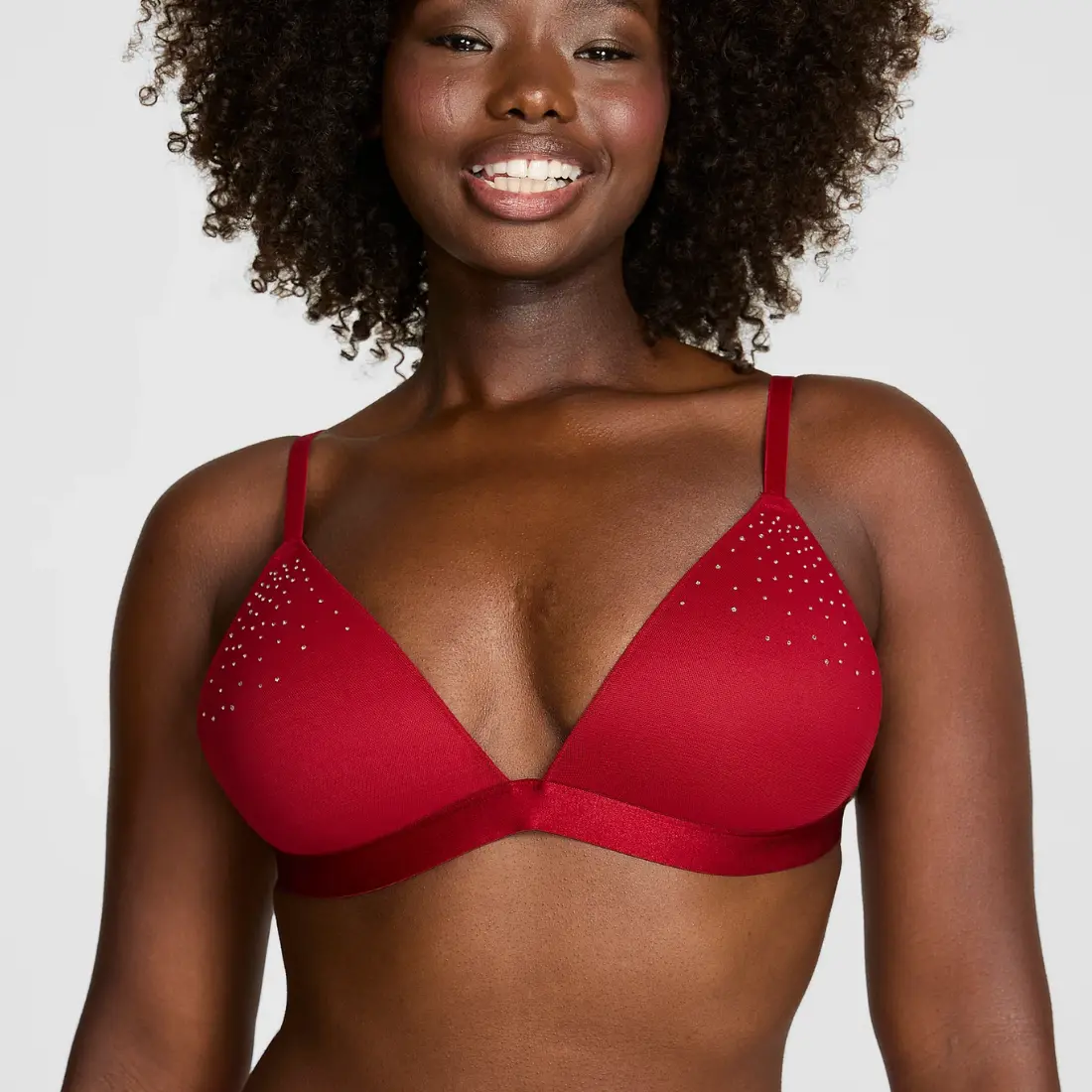 Бралет Victoria's Secret PINK Wink Push-Up Red Lacquer