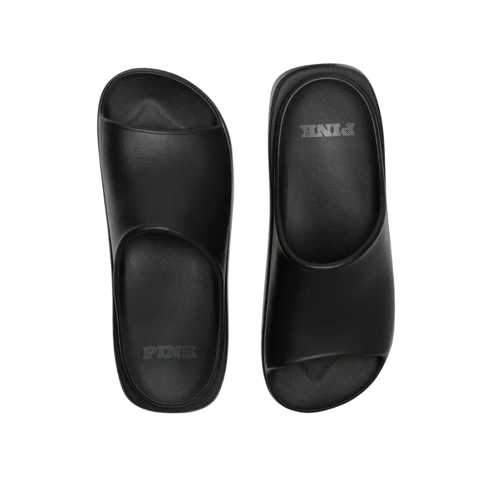 Шльопки на платформі VS PINK Platform Slide Sandals Black