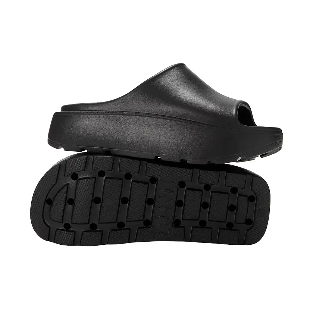 Шльопки на платформі VS PINK Platform Slide Sandals Black