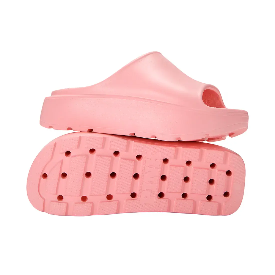 Шльопки на платформі VS PINK Platform Slide Sandals Pink