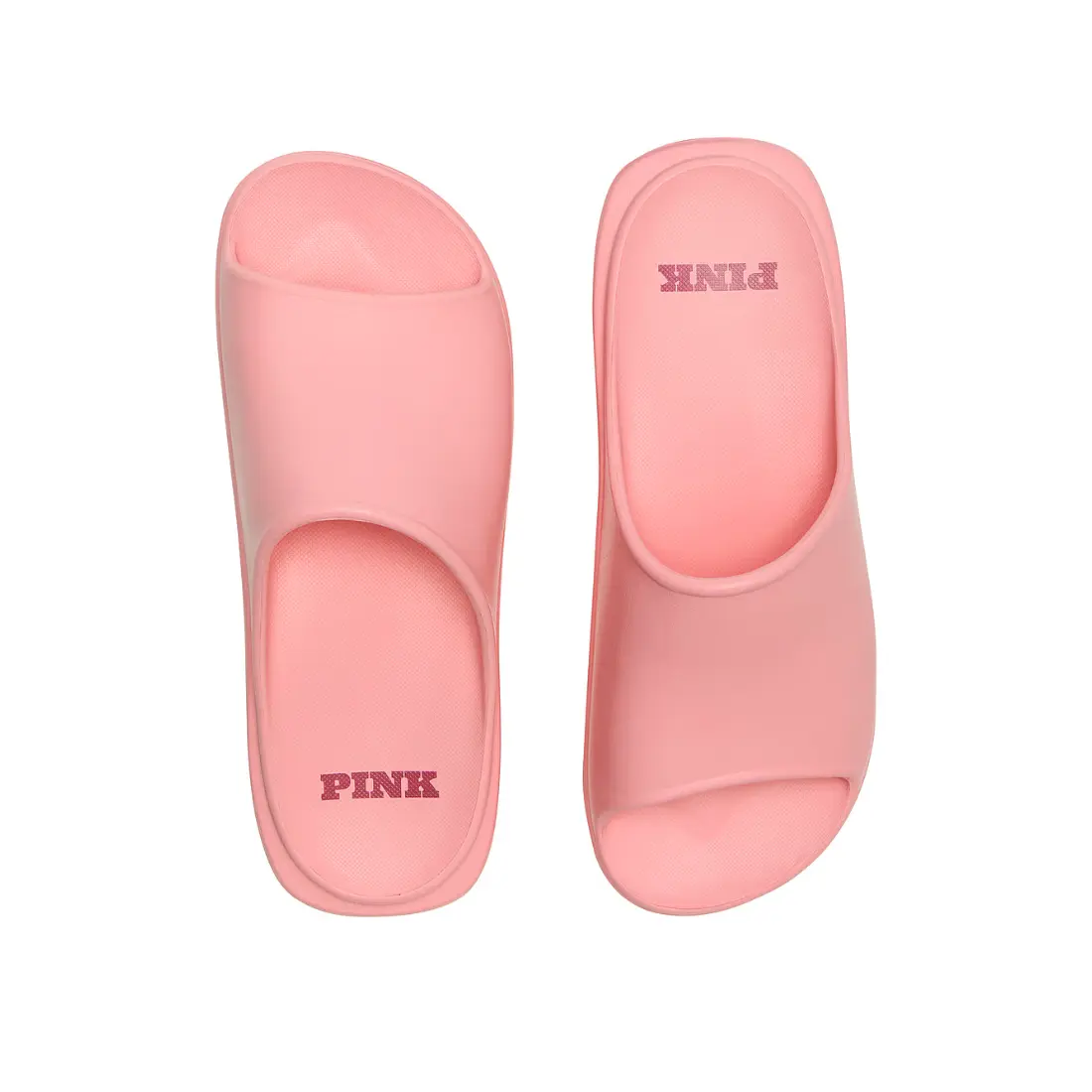 Шльопки на платформі VS PINK Platform Slide Sandals Pink