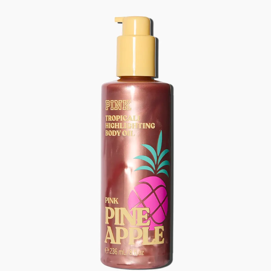 Олійка-хайлайтер для тіла VS PINK Pink Pineapple з шиммером