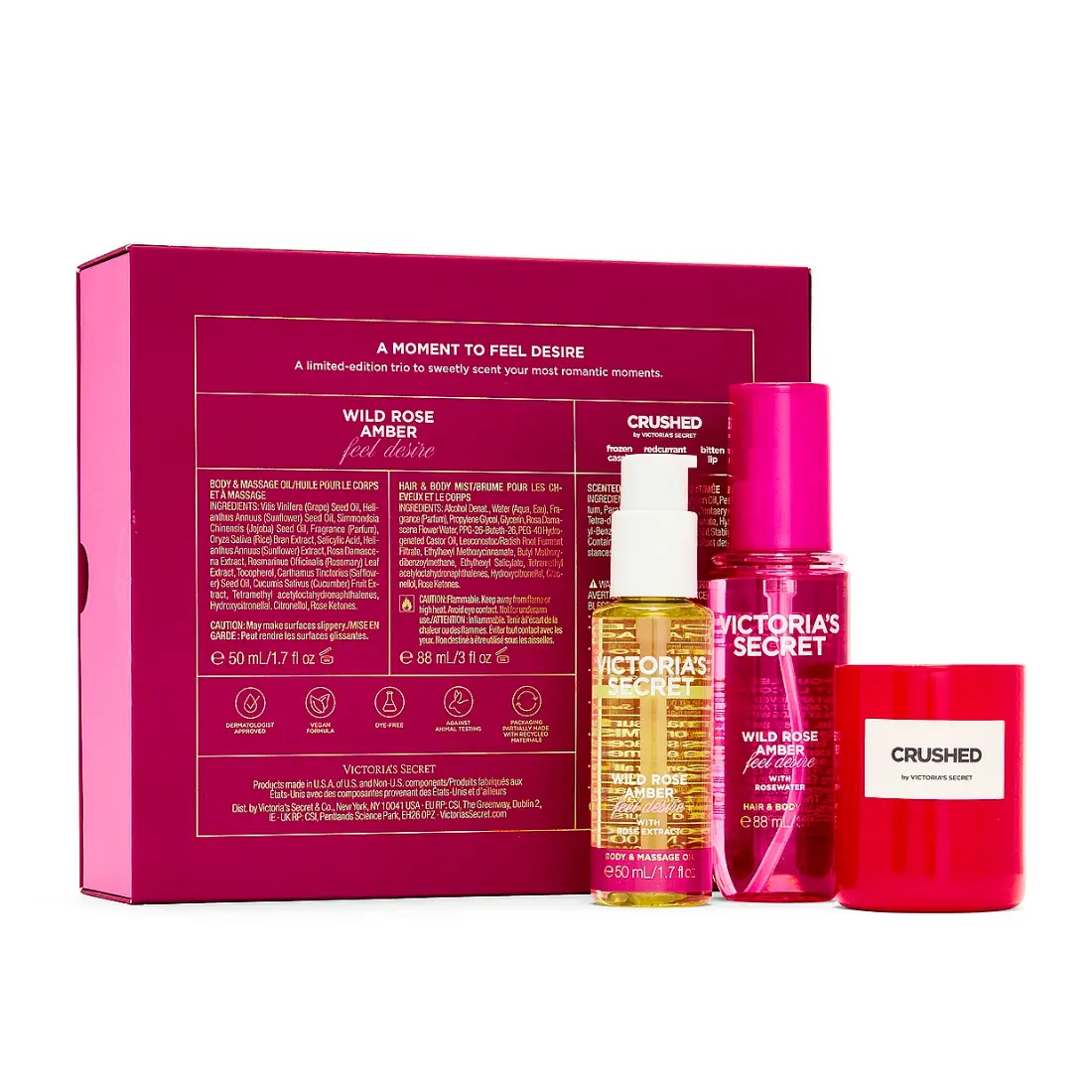 Подарунковий набір Victoria's Secret Wild Rose Amber