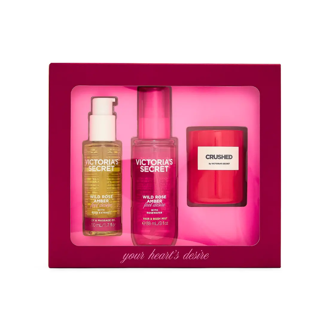 Подарунковий набір Victoria's Secret Wild Rose Amber
